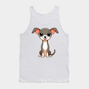 Cute Greyhound Dog Tank Top